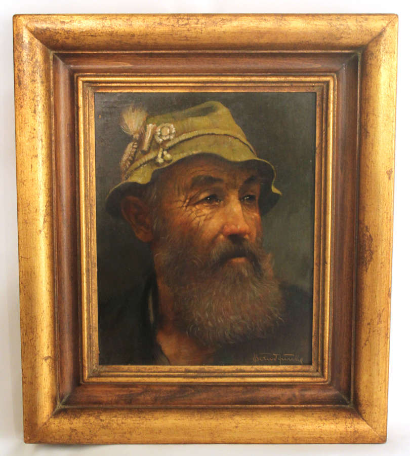 Bernd Funke (1902 - 1988) A Good Oil on Canvas Signed Berned Funke