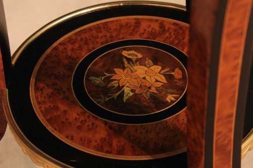 A Pair of Edwards and Roberts French Style Side Tables