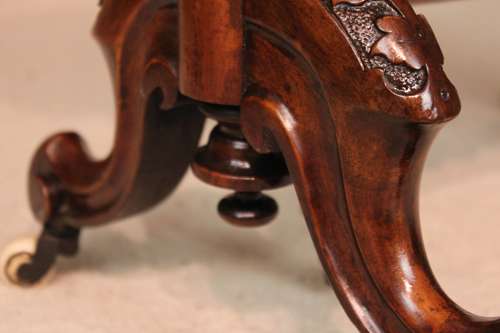 A Fine Quality Burr Walnut Inlaid Baby Sutherland Table.