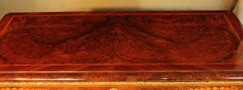 A Pair Victorian Burr Walnut inlaid Pier Cabinets by Wilkinson & Sons.