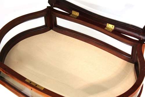 A Superb Late Victorian Mahogany Inlaid Bijouterie Table