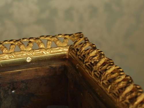 A Burr Walnut Inlaid and Ormolu Mounted Jardinière