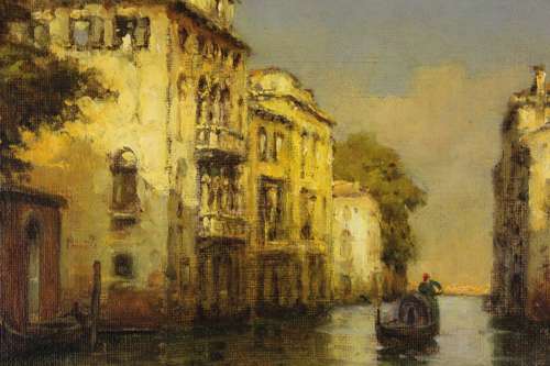 Antoine Bouvard Snr (1870-1956) Oil on Canvas