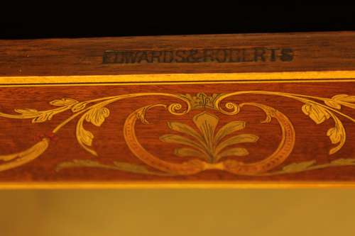 The Quality Late Victorian Mahogany Inlaid Display Cabinet