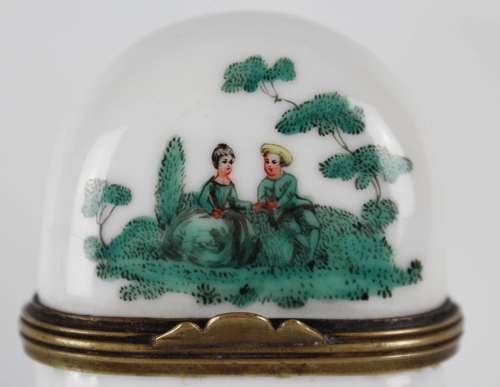 A Superb 19th C. French Porcelain etui