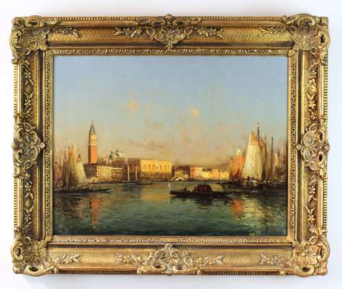 Antoine Bouvard Snr (1870-1956) Oil on Canvas