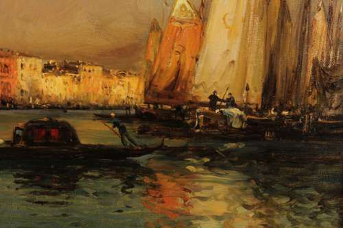 Antoine Bouvard Snr (1870-1956) Oil on Canvas