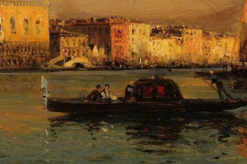 Antoine Bouvard Snr (1870-1956) Oil on Canvas