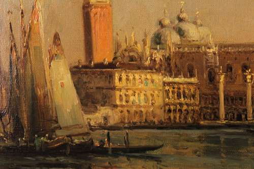 Antoine Bouvard Snr (1870-1956) Oil on Canvas