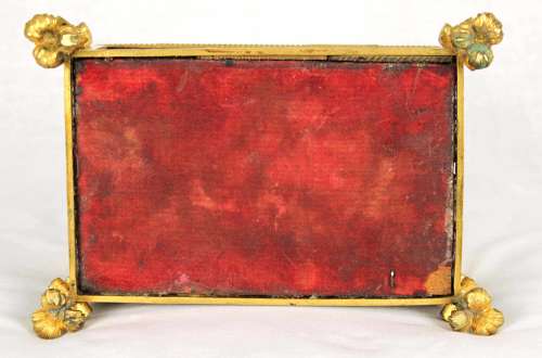 A Late 19th Century Italian Micro Mosaic and Ormolu box