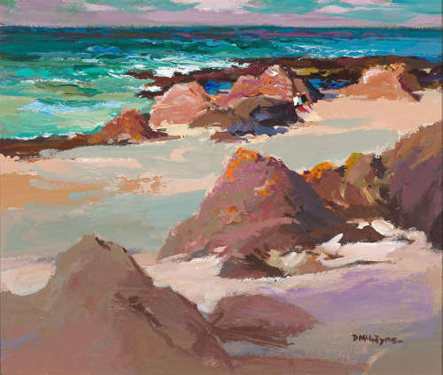 Donald McIntyre (1923 – 2009) Acrylic on Board