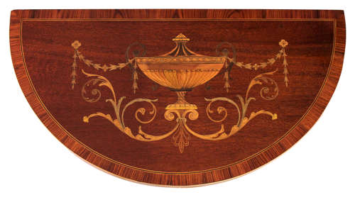 A Fine Quality Late Victorian Mahogany Edwards & Roberts Console Table