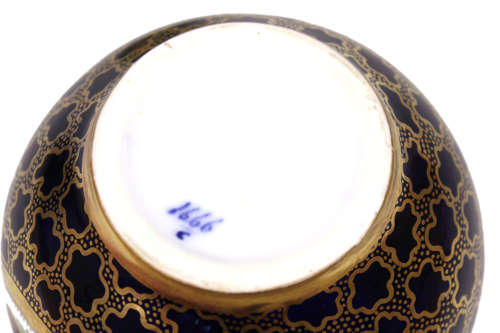 A fine pair of 18th century sevres bottle jugs