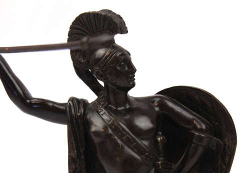 A Pair of 19th Century Gladiator Bronzes