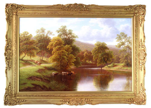 WILLIAM MELLOR (1851 - 1931) Oil on Canvas