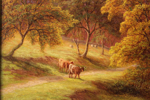 WILLIAM MELLOR (1851 - 1931) Oil on Canvas