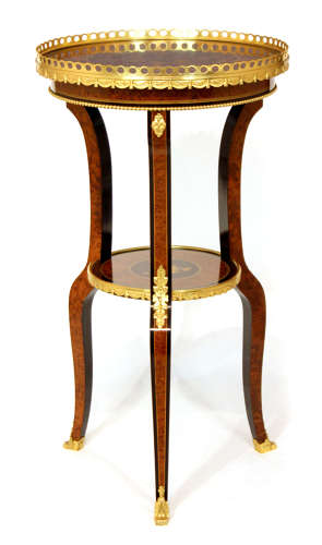 A French Edwards & Roberts style Walnut Occasional Table