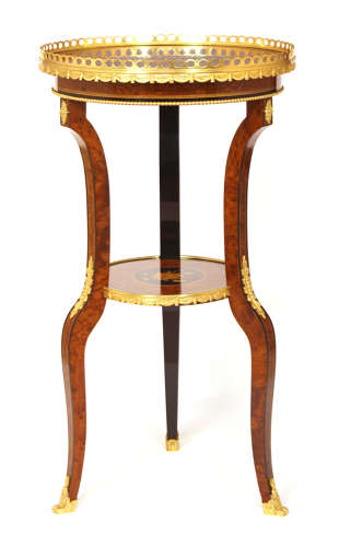 A French Edwards & Roberts style Walnut Occasional Table