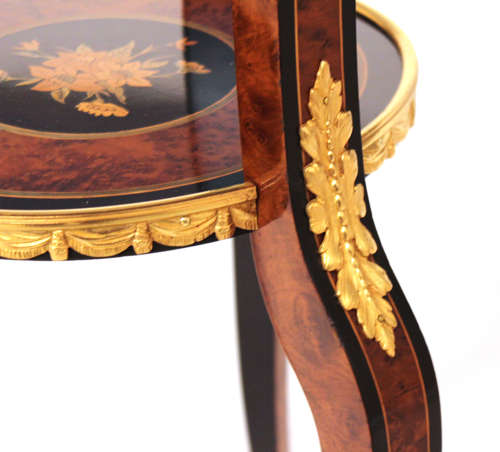 A French Edwards & Roberts style Walnut Occasional Table