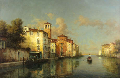 Antoine Bouvard Snr (1870-1956) Oil on Canvas