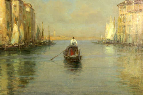 Antoine Bouvard Snr (1870-1956) Oil on Canvas