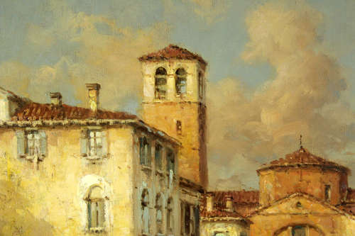 Antoine Bouvard Snr (1870-1956) Oil on Canvas
