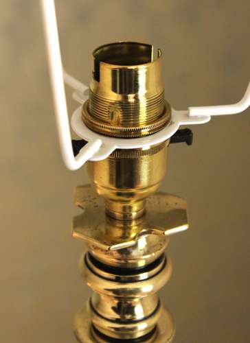 A Hinks & Sons Victorian Brass Corinthian Column Adjustable floor Lamp