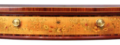An Exhibition Quality Satinwood Console Table