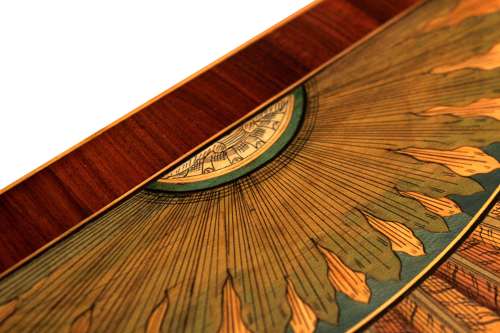 An Exhibition Quality Satinwood Console Table