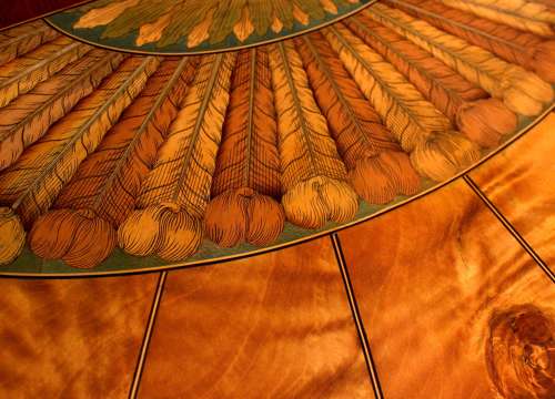 An Exhibition Quality Satinwood Console Table