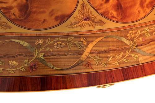 An Exhibition Quality Satinwood Console Table