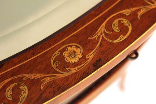 A Beautiful Victorian Mahogany Heart-shaped Bijouterie Table