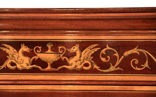 A Fine Late 19th C Edwards & Roberts Mahogany Display Cabinet