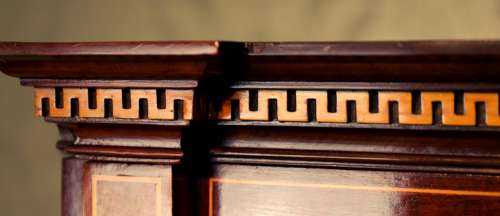 Maple & Co A Fine Late Victorian Mahogany Inlaid Display Cabinet