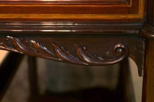 Maple & Co A Fine Late Victorian Mahogany Inlaid Display Cabinet