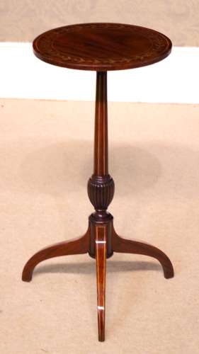 A Fine Victorian Mahogany Inlaid Wine Table