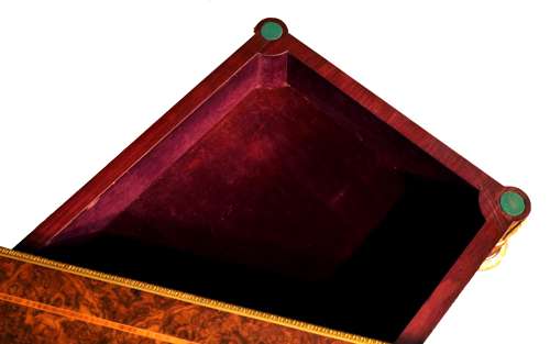 Exhibition Quality Victorian Burr Walnut Inlaid & Ormolu Card Table