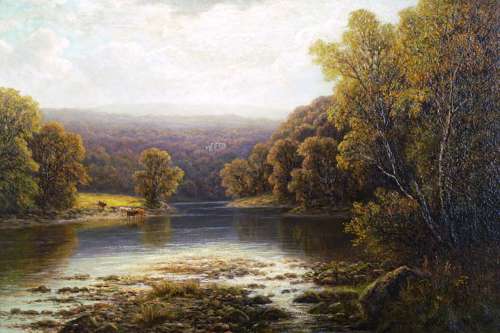 WILLIAM MELLOR (1851 - 1931) OIL ON CANVAS