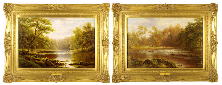 A Pair of William Mellor (1851 - 1931) Oil On Canvas'