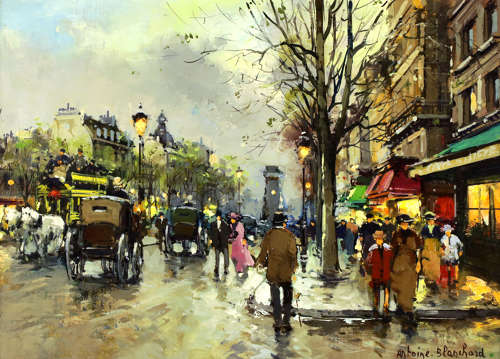 Antoine Blanchard (1910-1988) Oil on canvas