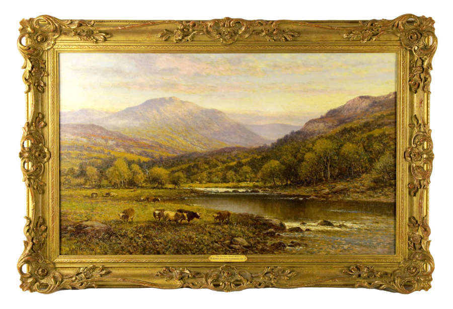 ALFRED AUGUSTUS GLENDENING SR. (1840 - 1910) Oil on Canvas