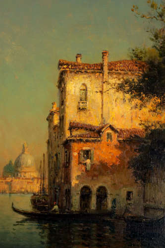 Marc Aldine (1870-1955) Oil on Canvas