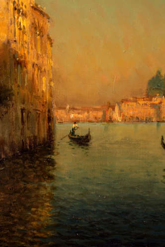 Marc Aldine (1870-1955) Oil on Canvas