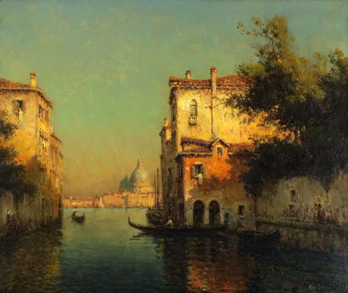 Marc Aldine (1870-1955) Oil on Canvas