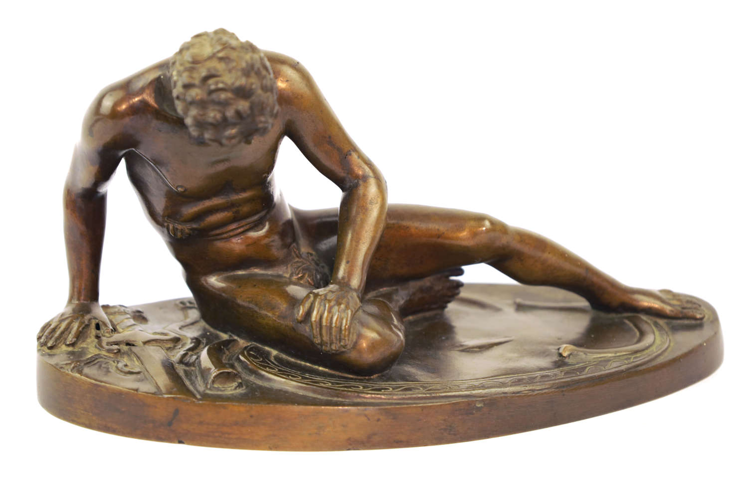 A 19th Century Italian Bronze Sculpture of The Dying Gaul