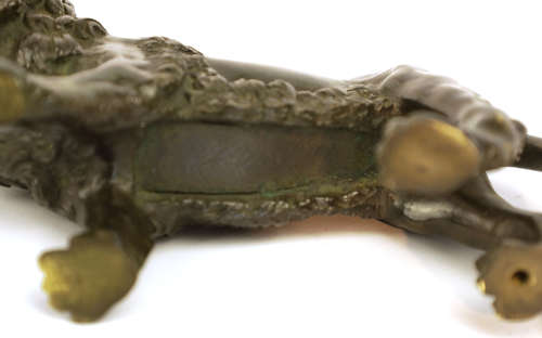 A 19th Century Bronze Sculpture of a Lion