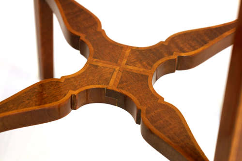 A Fine Quality Pair of Victorian Inlaid Mahogany Kettle stands