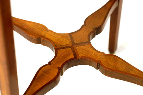 A Fine Quality Pair of Victorian Inlaid Mahogany Kettle stands