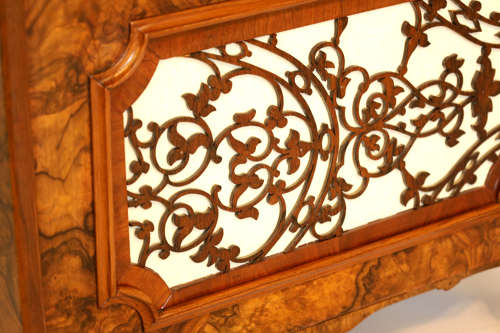 A Fine Quality Victorian Inlaid Burr Walnut Canterbury