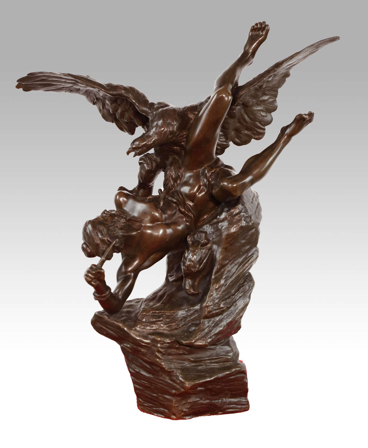 Jules Leon Butensky (1871-1947) Fine Patinated Bronze